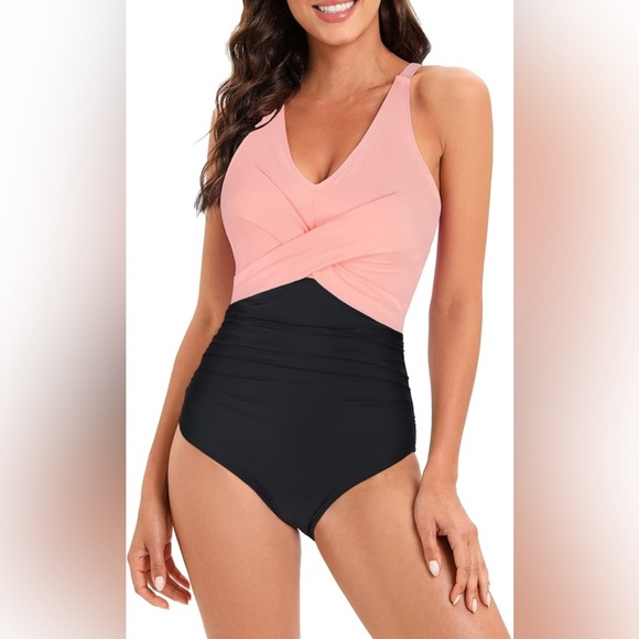 Other - Elegant Peach & Black 
Full coverage
Tummy Control 
2025 summer season
2XL Women